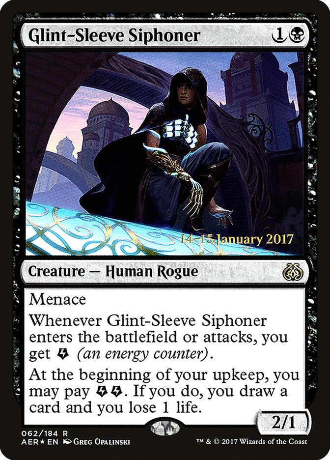 Glint-Sleeve Siphoner [Aether Revolt Prerelease Promos] | Kessel Run Games Inc. 