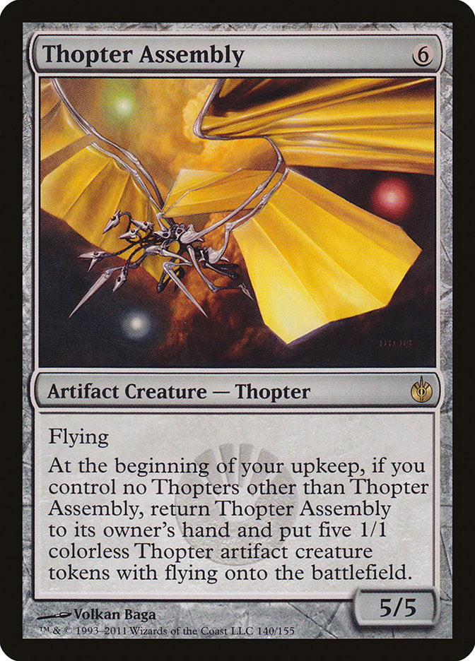 Thopter Assembly [Mirrodin Besieged] | Kessel Run Games Inc. 