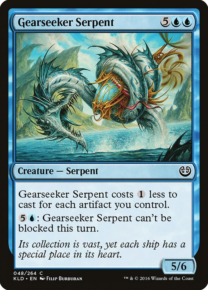 Gearseeker Serpent [Kaladesh] | Kessel Run Games Inc. 