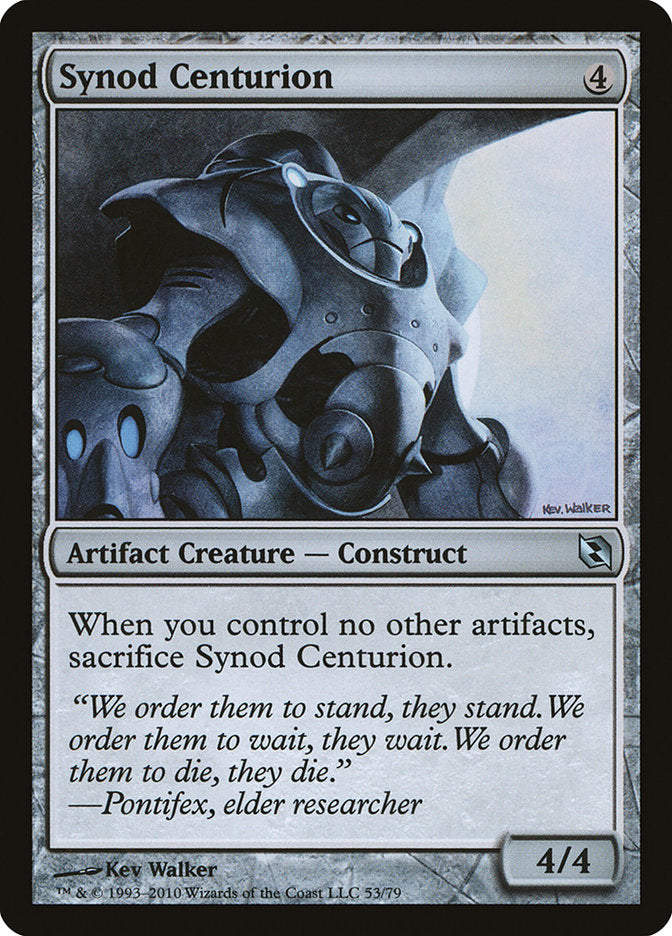 Synod Centurion [Duel Decks: Elspeth vs. Tezzeret] | Kessel Run Games Inc. 