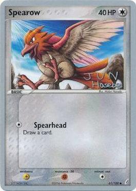 Spearow (61/100) (Flyvees - Jun Hasebe) [World Championships 2007] | Kessel Run Games Inc. 