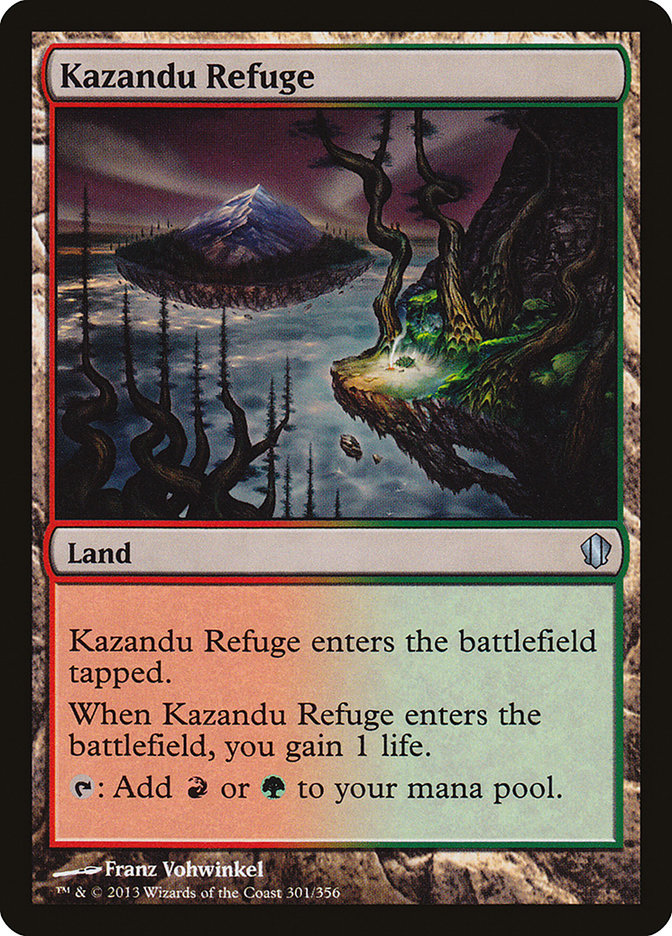 Kazandu Refuge [Commander 2013] | Kessel Run Games Inc. 