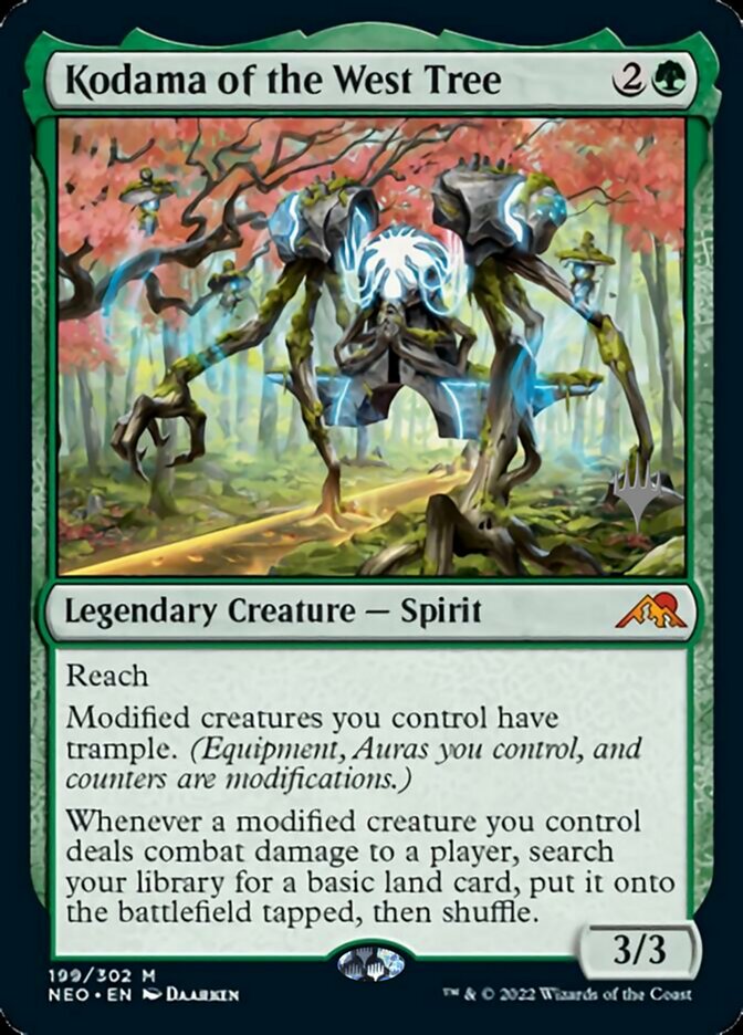 Kodama of the West Tree (Promo Pack) [Kamigawa: Neon Dynasty Promos] | Kessel Run Games Inc. 