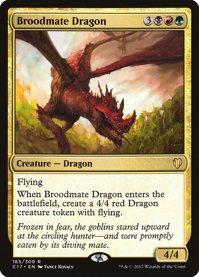 Broodmate Dragon [Commander 2017] | Kessel Run Games Inc. 