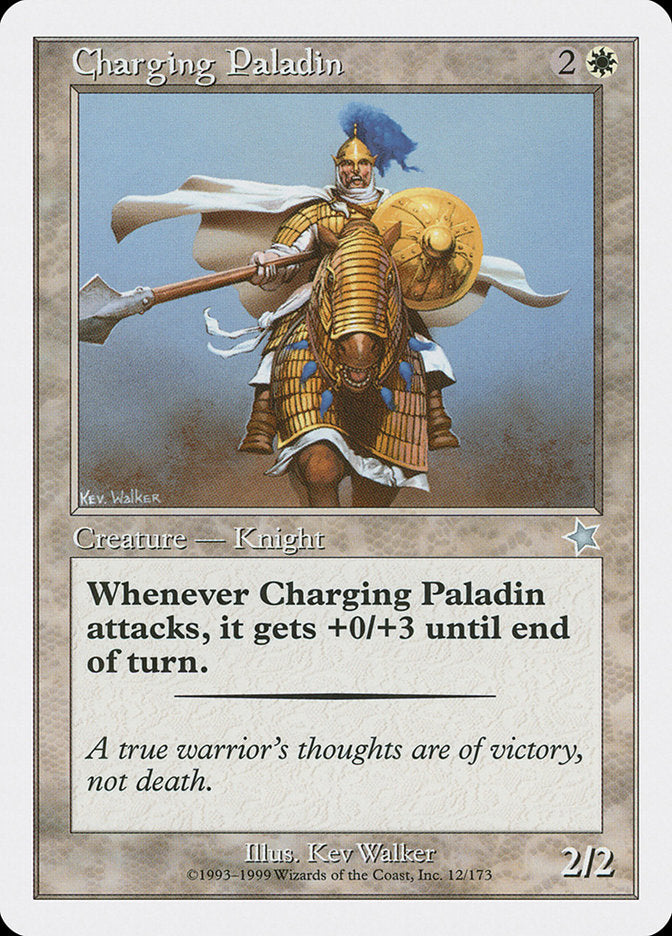 Charging Paladin [Starter 1999] | Kessel Run Games Inc. 