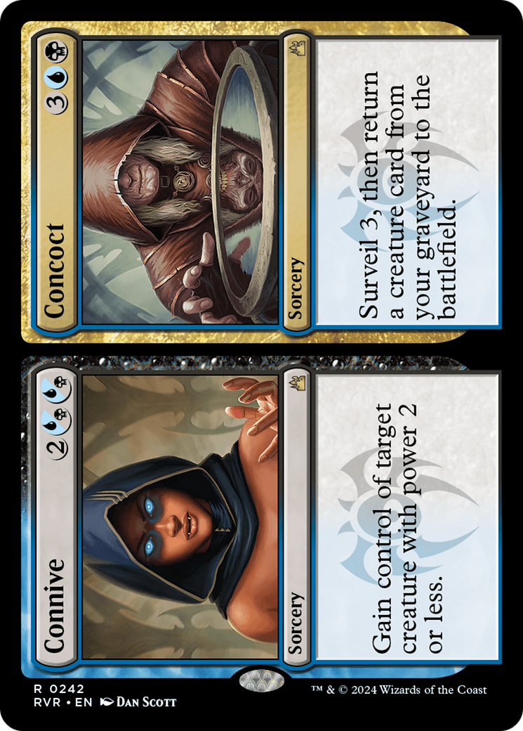 Connive // Concoct [Ravnica Remastered] | Kessel Run Games Inc. 