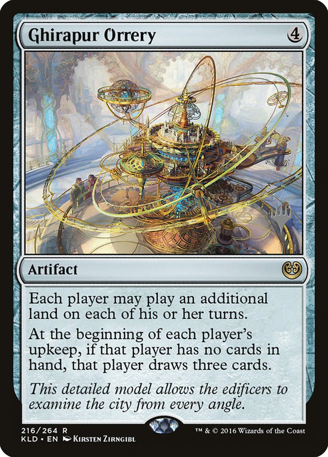 Ghirapur Orrery (Promo Pack) [Kaladesh Promos] | Kessel Run Games Inc. 