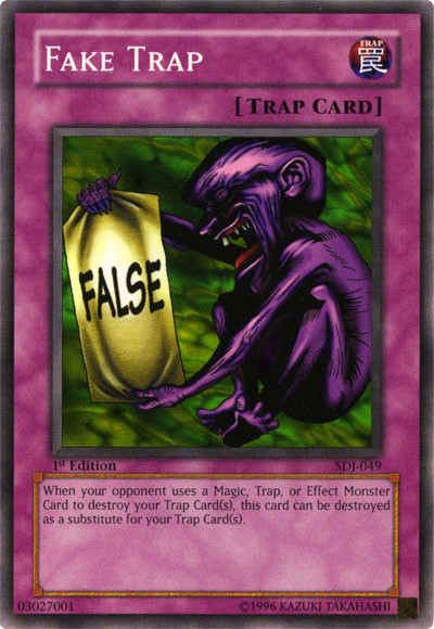 Fake Trap [SDJ-049] Common | Kessel Run Games Inc. 