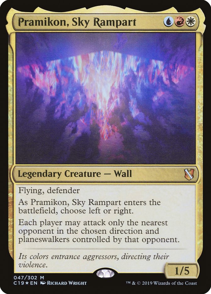 Pramikon, Sky Rampart [Commander 2019] | Kessel Run Games Inc. 