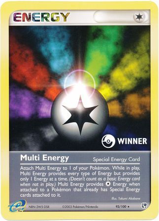 Multi Energy (93/100) (Jumbo Card) [EX: Sandstorm] | Kessel Run Games Inc. 
