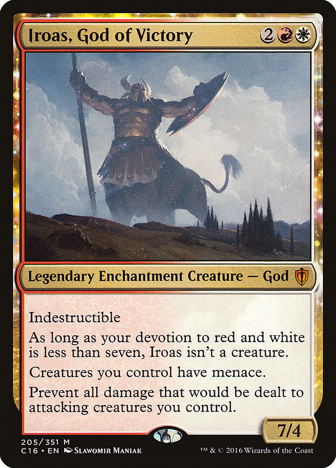 Iroas, God of Victory [Commander 2016] | Kessel Run Games Inc. 