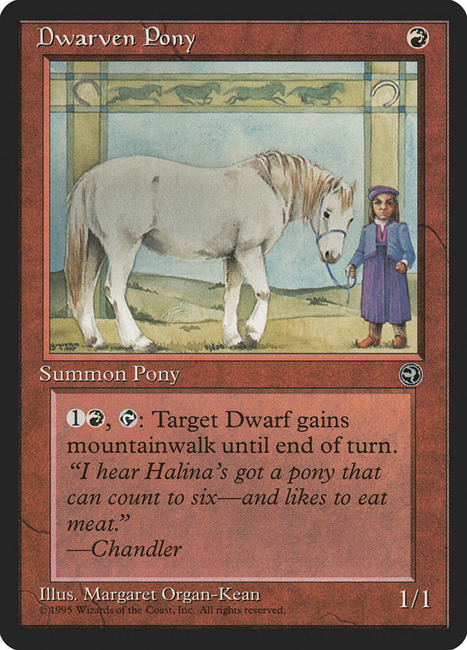Dwarven Pony [Homelands] | Kessel Run Games Inc. 