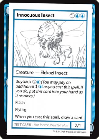 Innocuous Insect (2021 Edition) [Mystery Booster Playtest Cards] | Kessel Run Games Inc. 