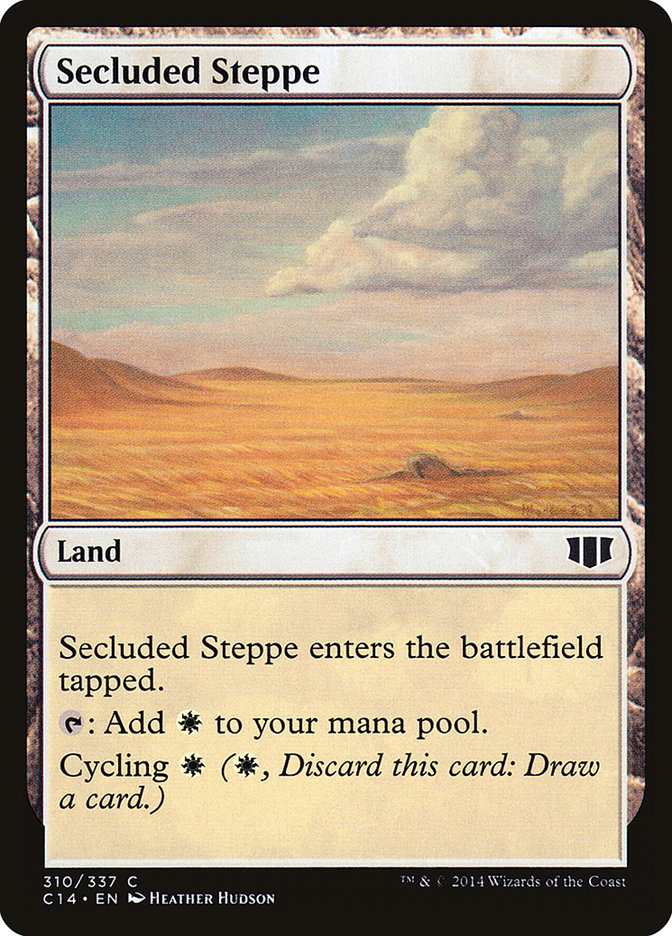 Secluded Steppe [Commander 2014] | Kessel Run Games Inc. 