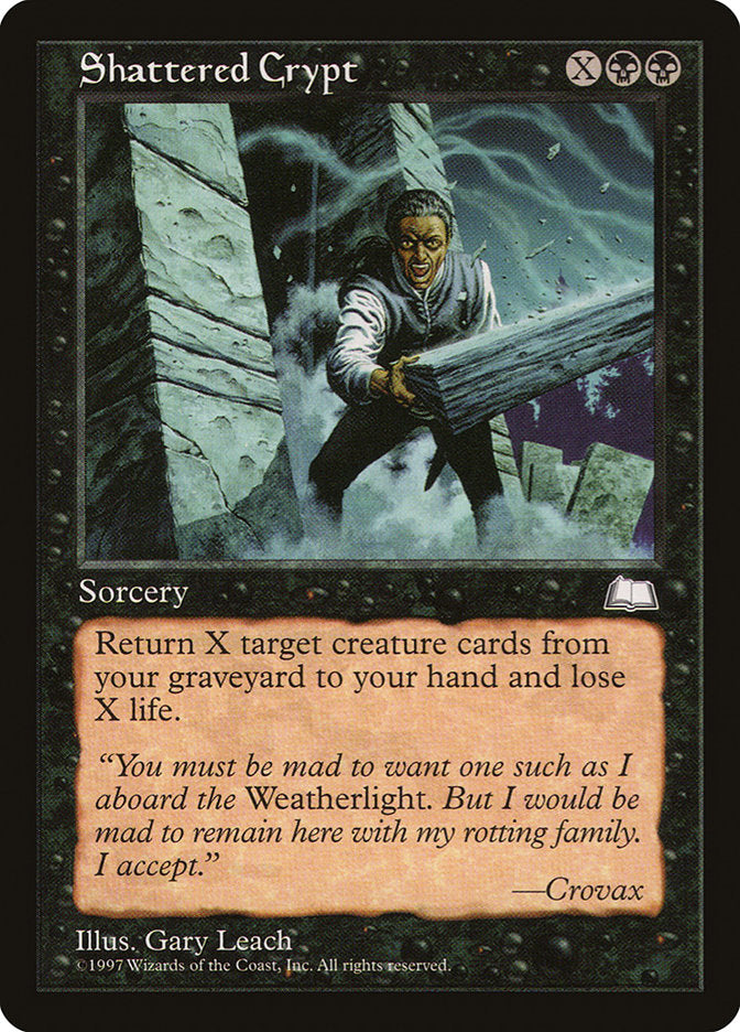 Shattered Crypt [Weatherlight] | Kessel Run Games Inc. 