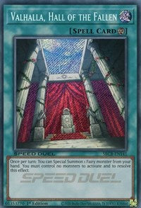 Valhalla, Hall of the Fallen (Secret) [SBCB-EN141] Secret Rare | Kessel Run Games Inc. 