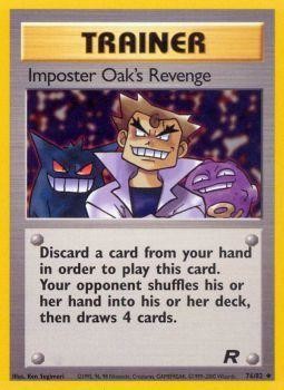 Imposter Oak's Revenge (76/82) [Team Rocket Unlimited] | Kessel Run Games Inc. 
