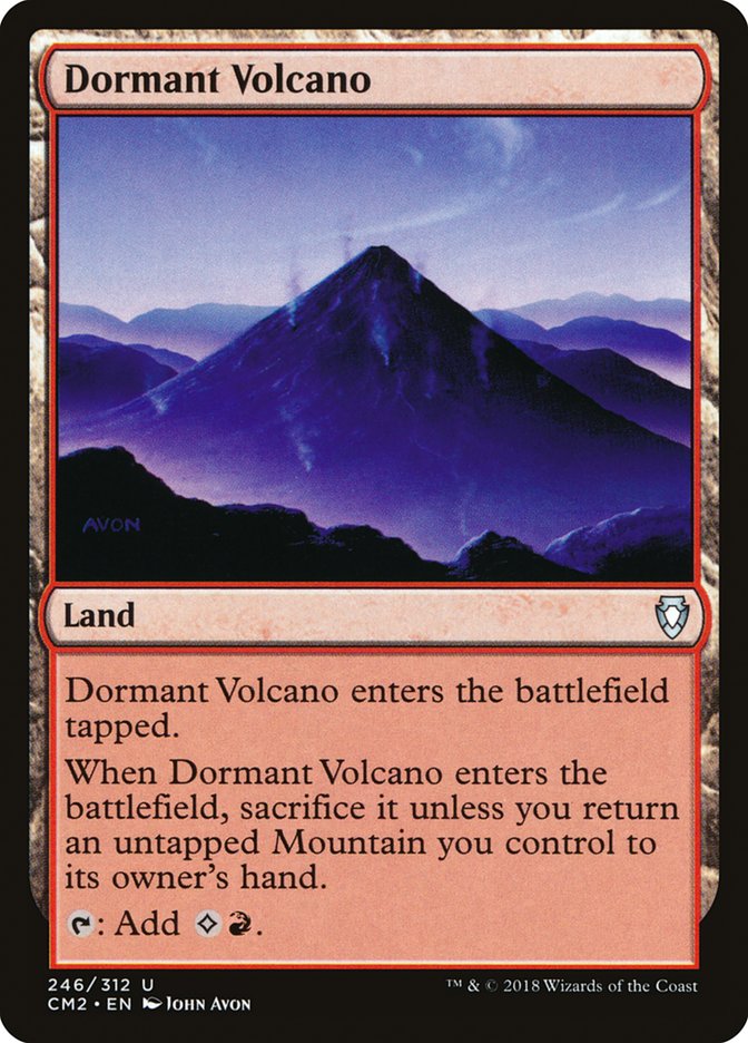 Dormant Volcano [Commander Anthology Volume II] | Kessel Run Games Inc. 