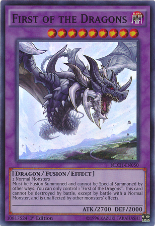 First of the Dragons [NECH-EN050] Super Rare | Kessel Run Games Inc. 