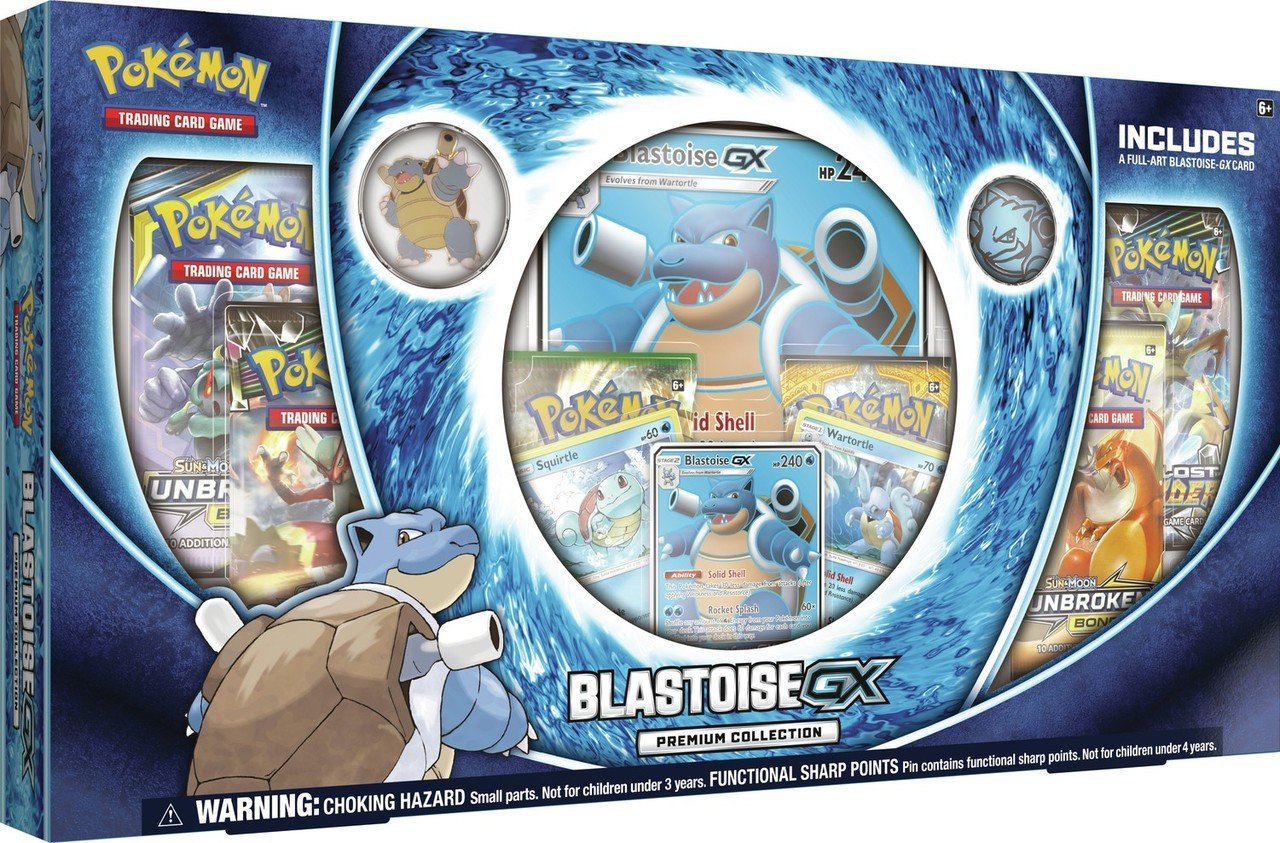 Pokémon TCG: Blastoise GX Box | Kessel Run Games Inc. 