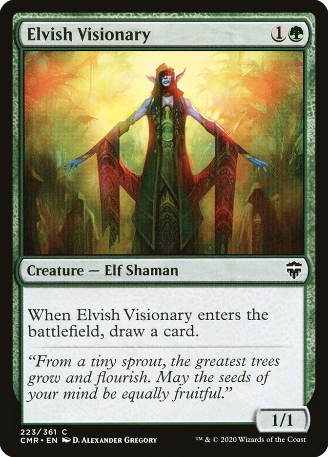 Elvish Visionary [Commander Legends] | Kessel Run Games Inc. 