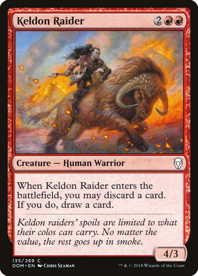 Keldon Raider [Dominaria] | Kessel Run Games Inc. 