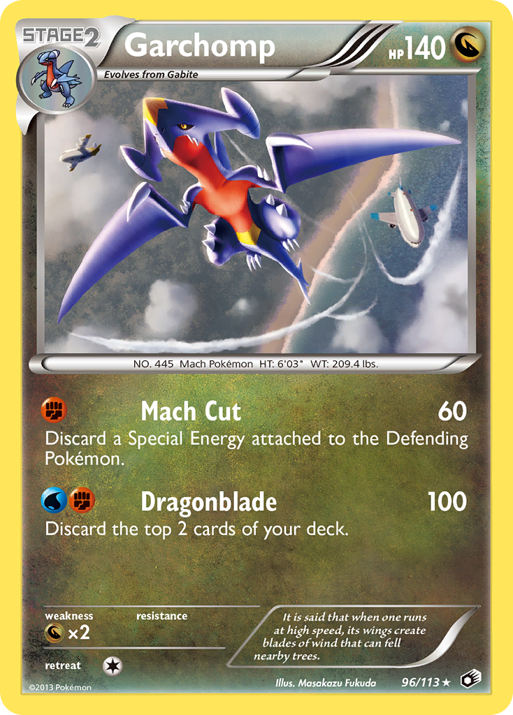 Garchomp (96/113) [Black & White: Legendary Treasures] | Kessel Run Games Inc. 