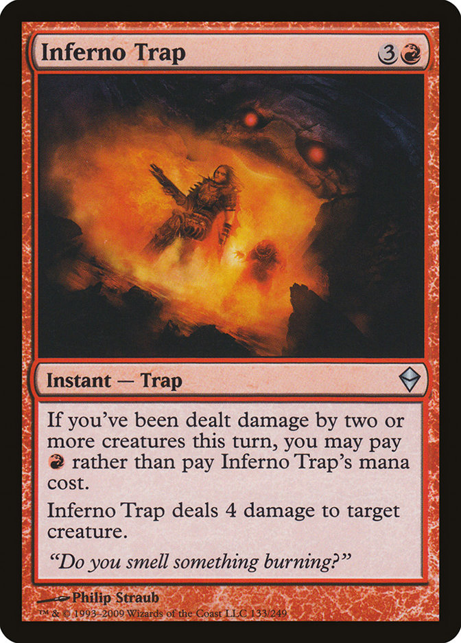 Inferno Trap [Zendikar] | Kessel Run Games Inc. 