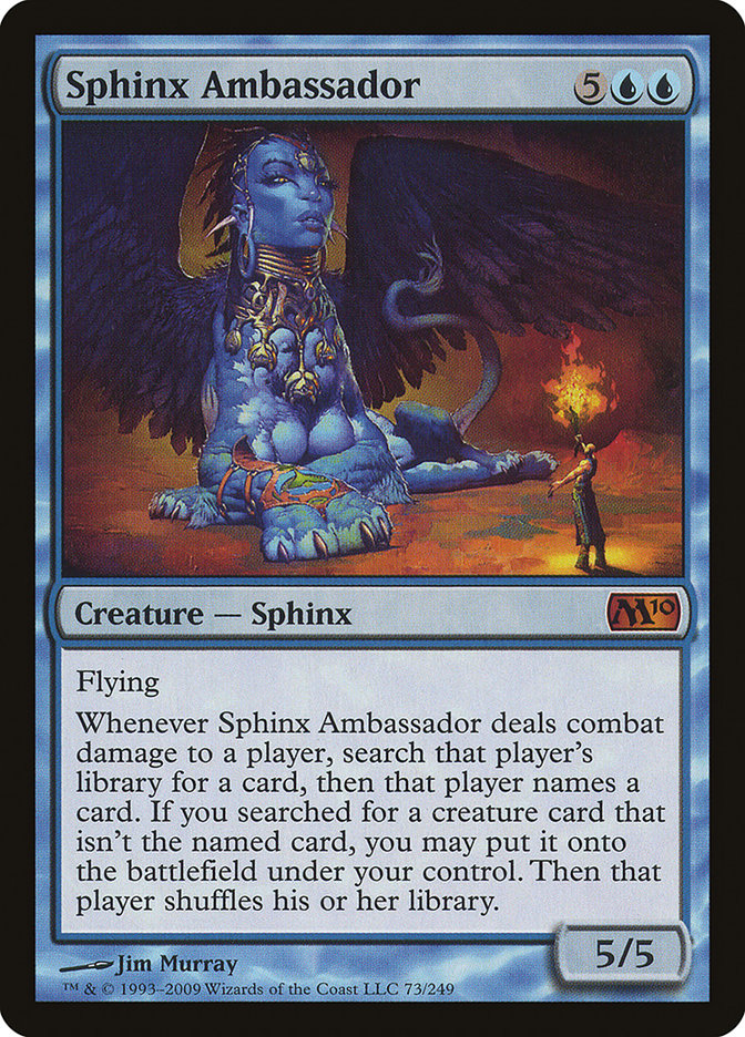 Sphinx Ambassador [Magic 2010] | Kessel Run Games Inc. 