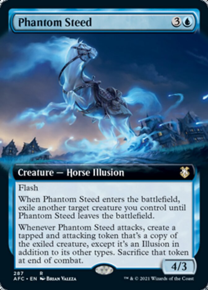 Phantom Steed (Extended Art) [Dungeons & Dragons: Adventures in the Forgotten Realms Commander] | Kessel Run Games Inc. 