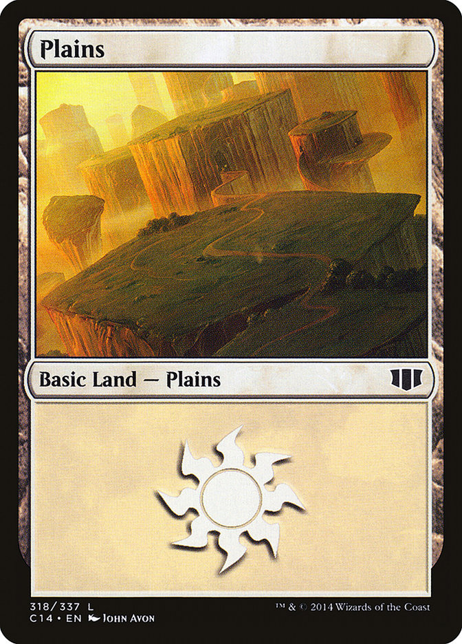 Plains (318) [Commander 2014] | Kessel Run Games Inc. 