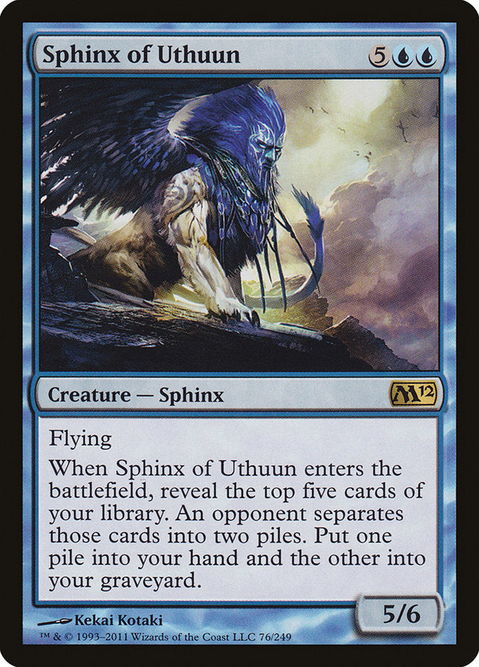 Sphinx of Uthuun [Magic 2012] | Kessel Run Games Inc. 