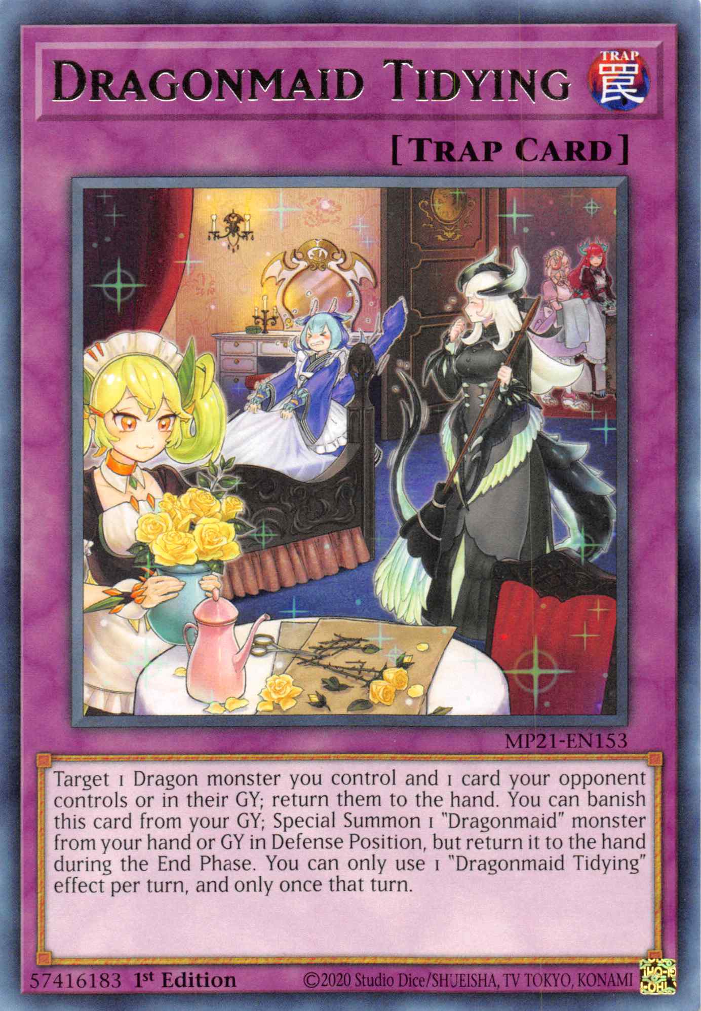 Dragonmaid Tidying [MP21-EN153] Rare | Kessel Run Games Inc. 