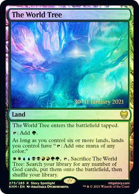 The World Tree [Kaldheim Prerelease Promos] | Kessel Run Games Inc. 