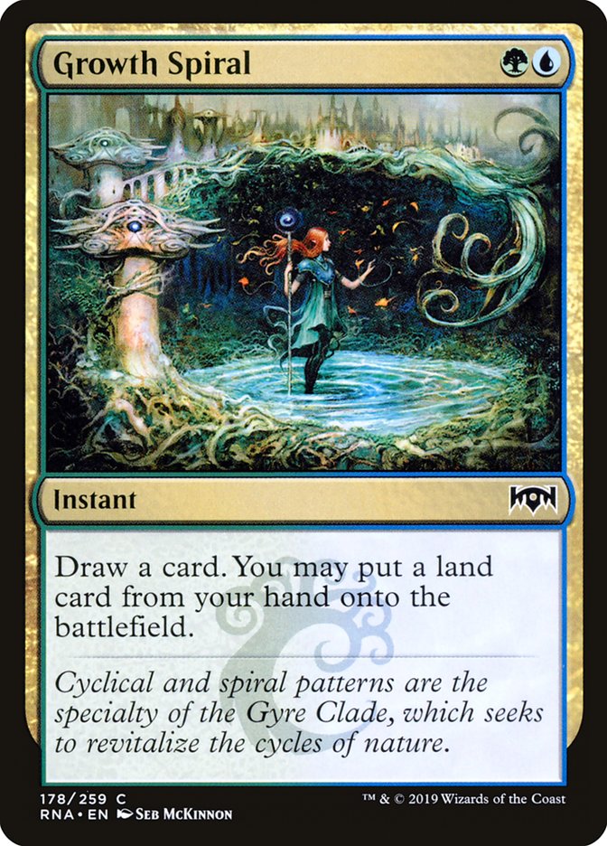 Growth Spiral [Ravnica Allegiance] | Kessel Run Games Inc. 