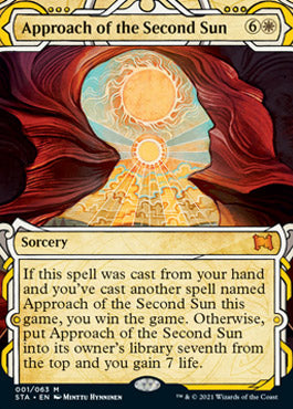 Approach of the Second Sun (Foil Etched) [Strixhaven: School of Mages Mystical Archive] | Kessel Run Games Inc. 