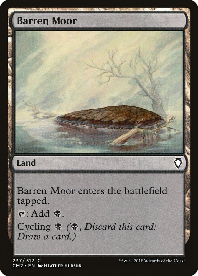 Barren Moor [Commander Anthology Volume II] | Kessel Run Games Inc. 