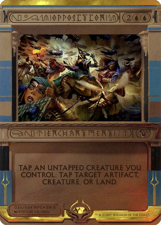 Opposition (Invocation) [Amonkhet Invocations] | Kessel Run Games Inc. 