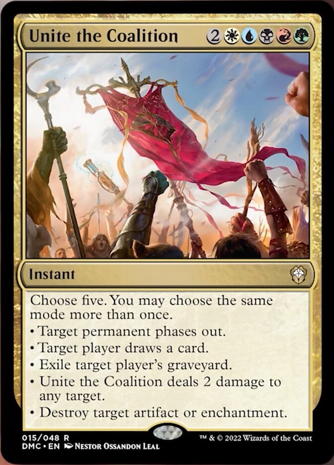 Unite the Coalition [Dominaria United Commander] | Kessel Run Games Inc. 