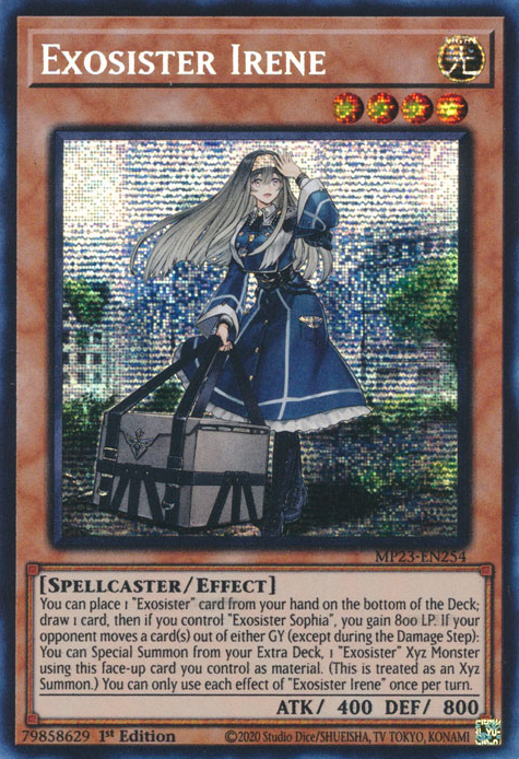 Exosister Irene [MP23-EN254] Prismatic Secret Rare | Kessel Run Games Inc. 