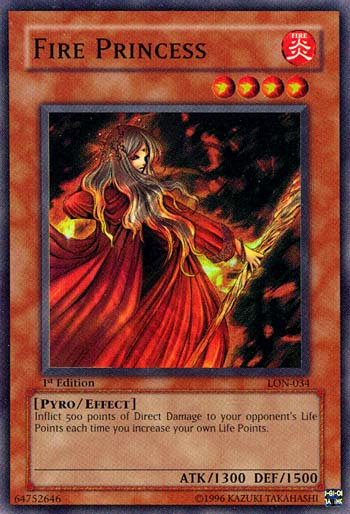 Fire Princess [LON-034] Super Rare | Kessel Run Games Inc. 