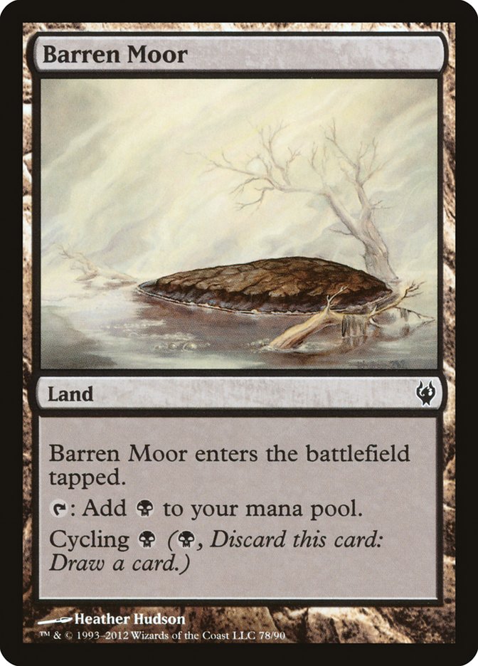Barren Moor [Duel Decks: Izzet vs. Golgari] | Kessel Run Games Inc. 