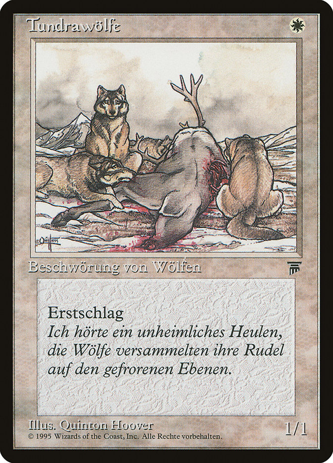 Tundra Wolves (German) - "Tundrawolfe" [Renaissance] | Kessel Run Games Inc. 