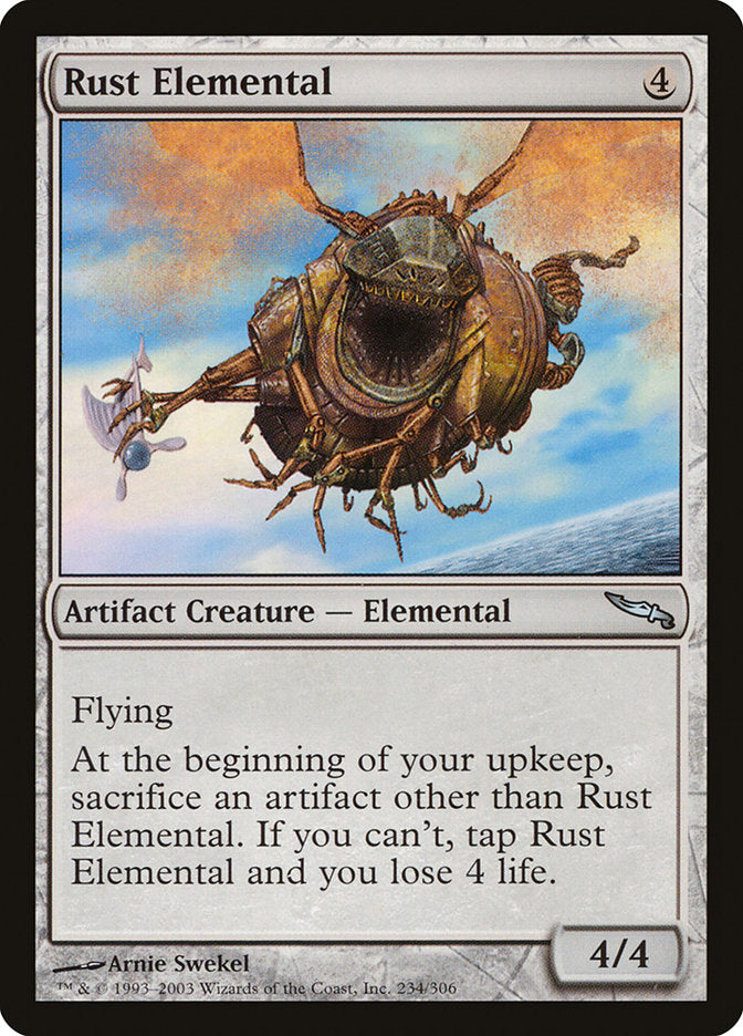 Rust Elemental [Mirrodin] | Kessel Run Games Inc. 