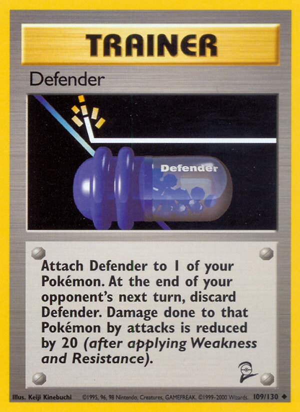 Defender (109/130) [Base Set 2] | Kessel Run Games Inc. 