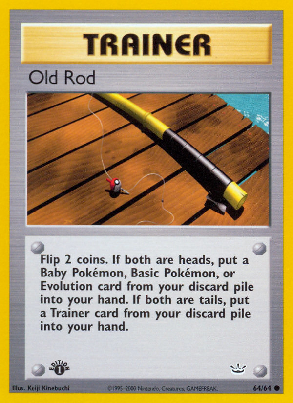 Old Rod (64/64) [Neo Revelation 1st Edition] | Kessel Run Games Inc. 