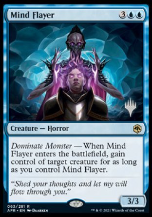 Mind Flayer (Promo Pack) [Dungeons & Dragons: Adventures in the Forgotten Realms Promos] | Kessel Run Games Inc. 