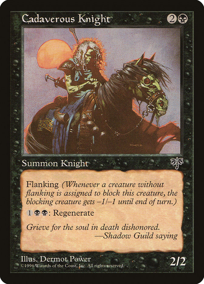 Cadaverous Knight [Mirage] | Kessel Run Games Inc. 