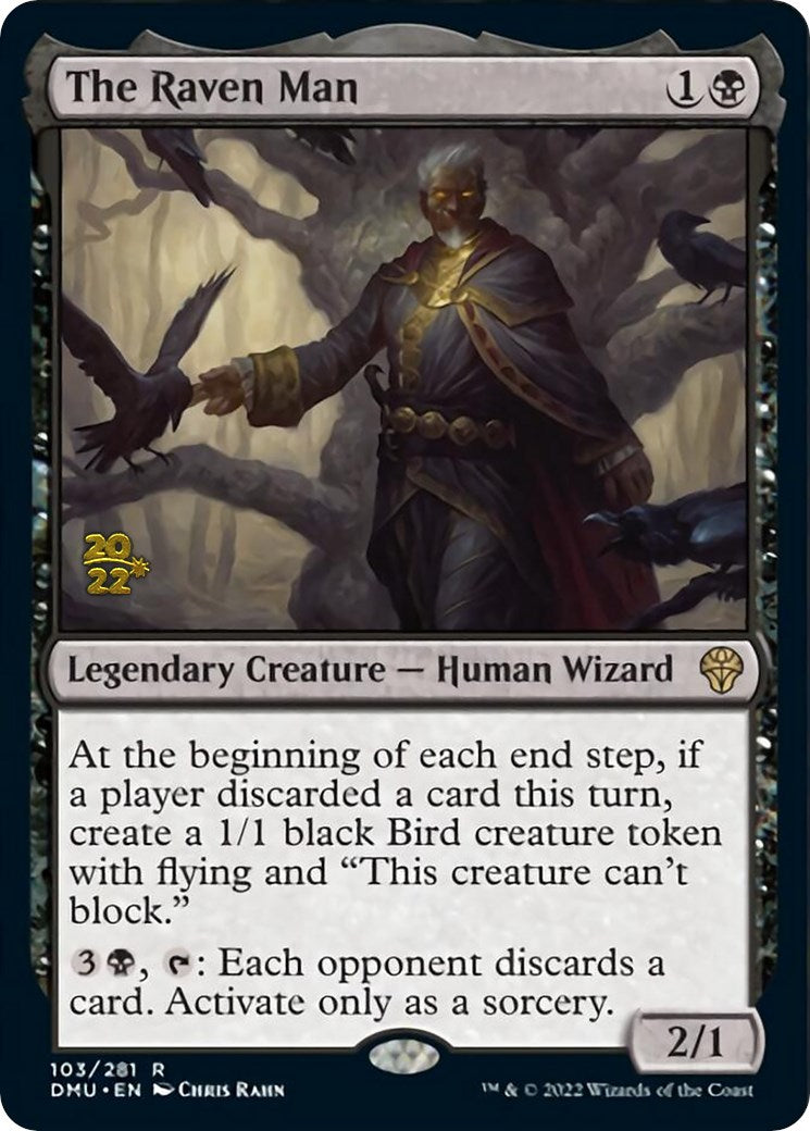 The Raven Man [Dominaria United Prerelease Promos] | Kessel Run Games Inc. 