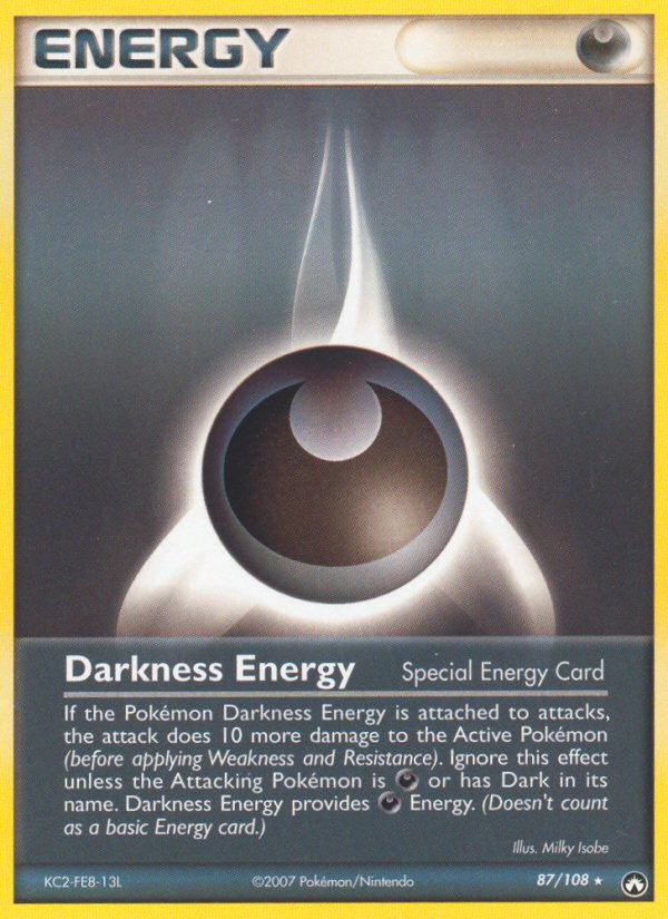 Darkness Energy (87/108) [EX: Power Keepers] | Kessel Run Games Inc. 